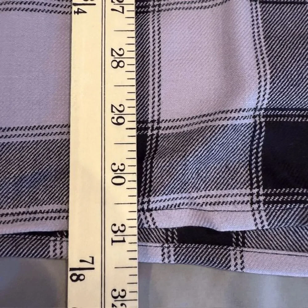 NEW!‎ Ami Paris 100% Virgin Wool Patch Pocket Shirt Parma Purple Black XL (EU42)